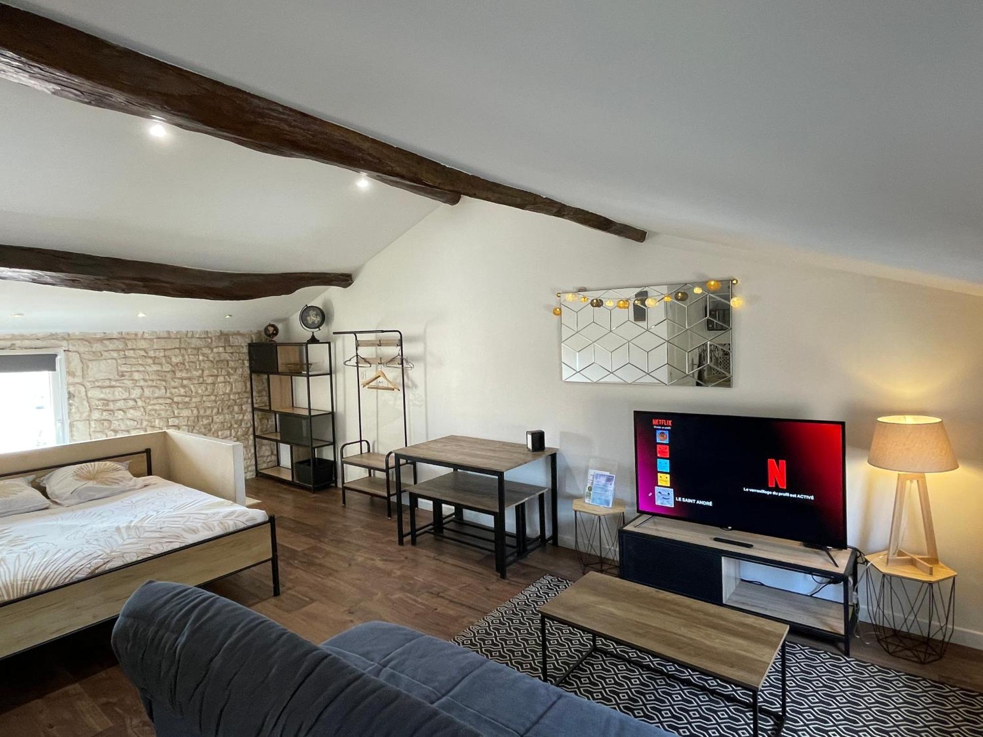 Apartmán Chez Jean-Yves Et Zoe - Le Saint Andre - Au Calme, Tres Propre, Proche Parkings, Clim Niort Exteriér fotografie