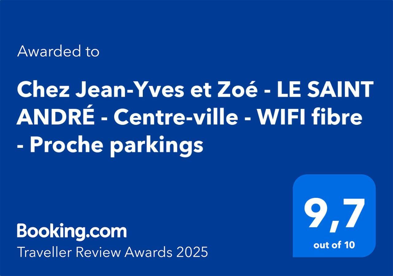 Apartmán Chez Jean-Yves Et Zoe - Le Saint Andre - Au Calme, Tres Propre, Proche Parkings, Clim Niort Exteriér fotografie
